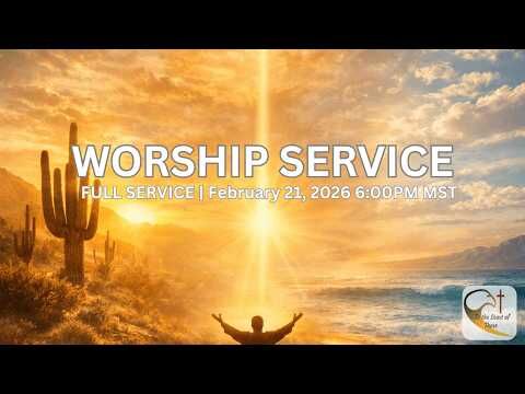 Worship Service | Walking in God’s Divine Order | February 21, 2026